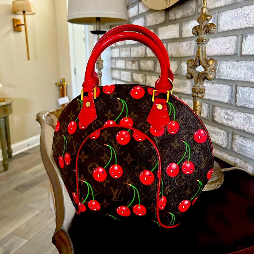 LV x Takashi  Murakami Monogram Cherry bag